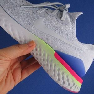 Mens Size 9 - Nike Epic React Flyknit 2 Running Shoes Hydrogen Blue BQ8928-453